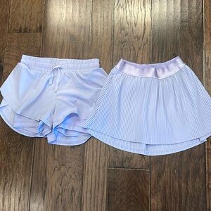 All in motion little girls shorts and skort lavender 4/5